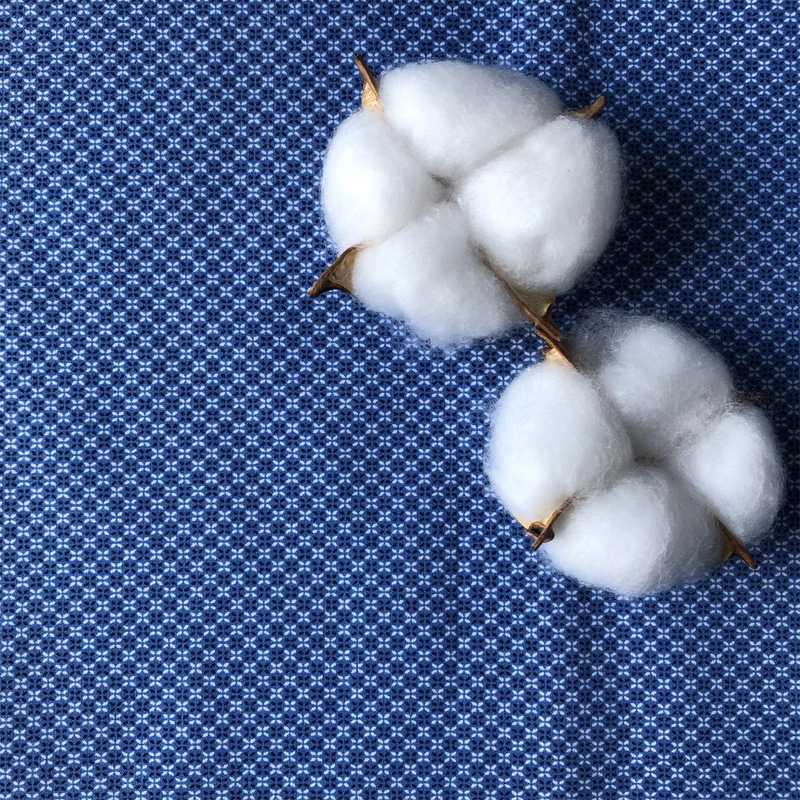 Chian Sun-rising Textile Cotton Printed fabric 50S compact yarn soft men's shirts 100% cotton poplin printed shirts woven fabric