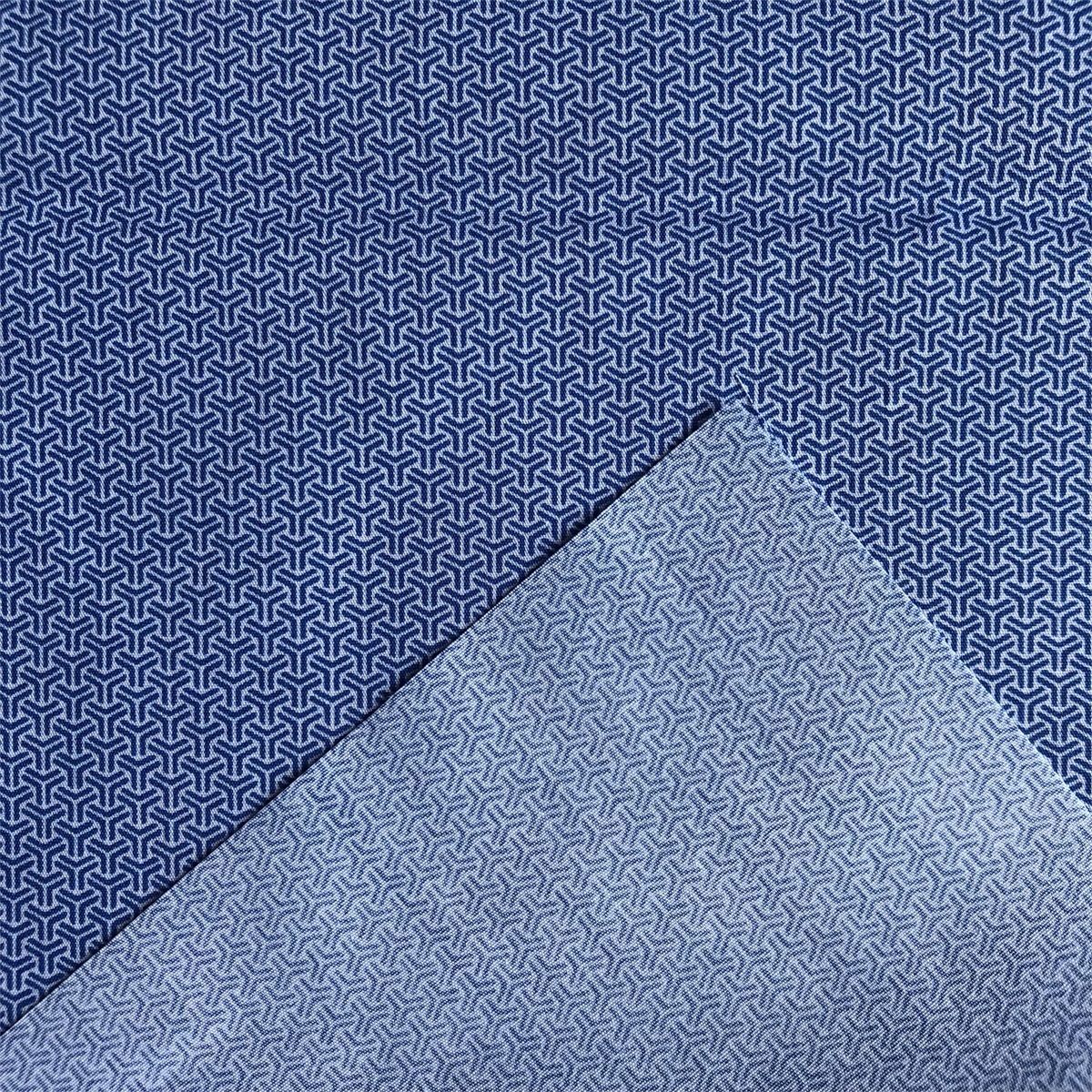 Sun-rising Textile Cotton fabric soft comfortable 100% cotton poplin printed shirts woven fabric for men's casual shirts