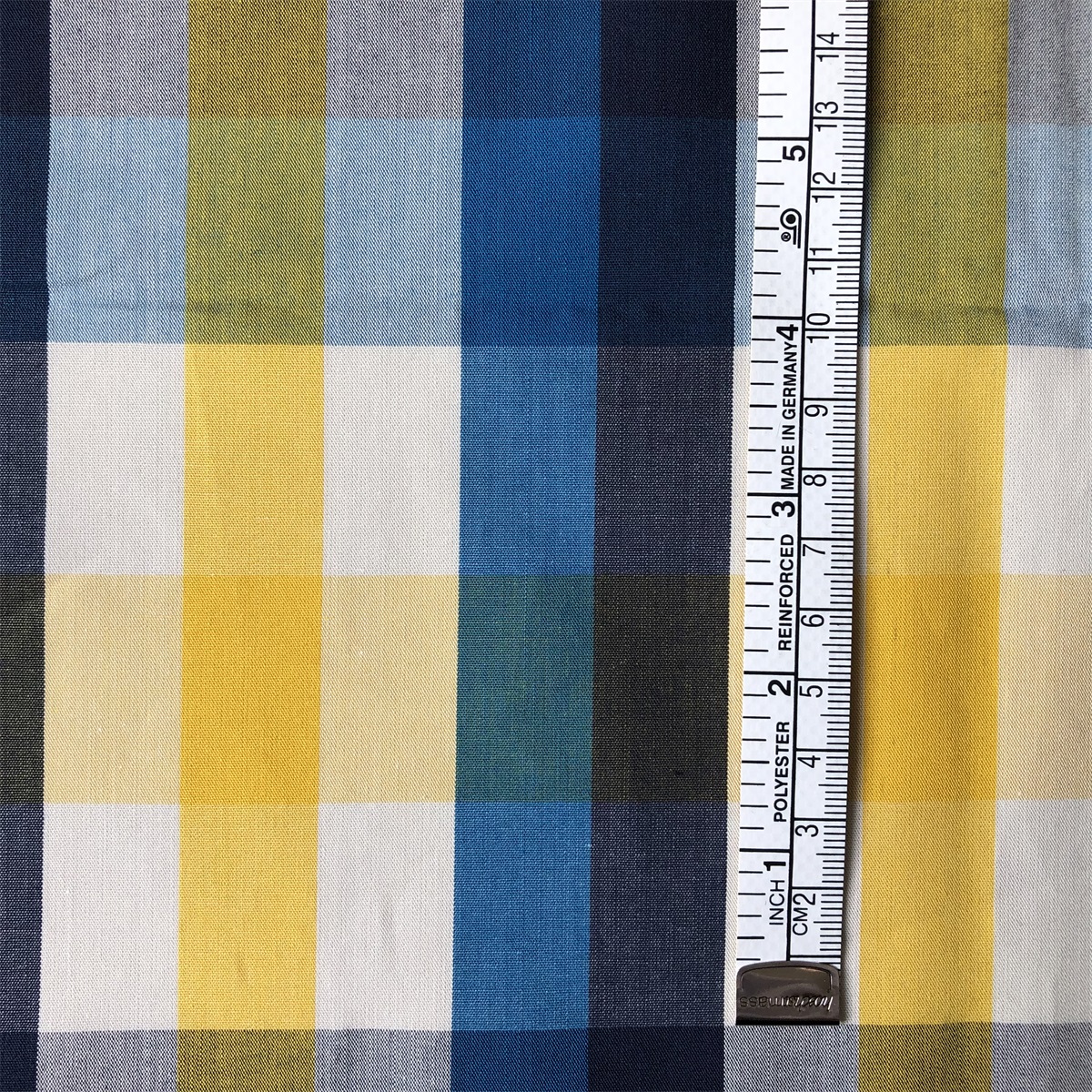 Cotton Yarn Dyed Fabric by compact yarn 100% cotton yarn dyed poplin plain check shirts woven fabric for men's casual shirts