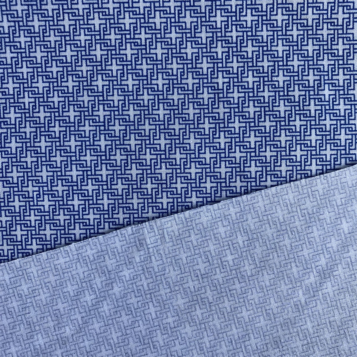 Cotton Spandex Fabric by compact yarn for men's casual shirts 98% cotton 2% spandex elastane stretch poplin printed shirts fabric