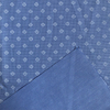 Soft breathable cotton fabric for mens shirts 100 cotton printed on oxford chambray fabric