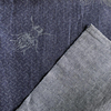 Fashion design Denim Fabric by indigo yarn woven for men's casual shirts 100% cotton twill denim printed shirts woven fabric